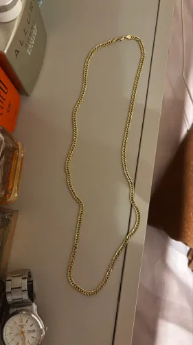 VENDE-SE CORRENTE DE OURO 18K - GRUMET DUPLO (modelo mais desejado)