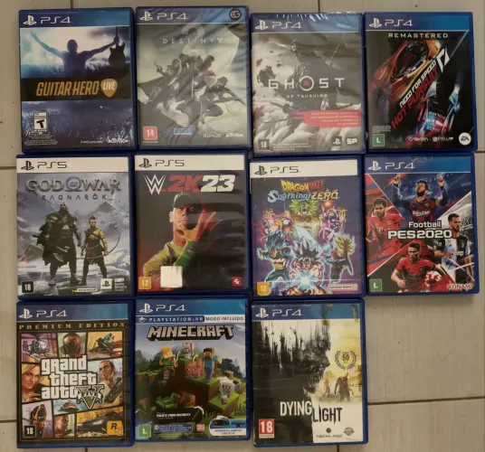 Jogos ps4 ps5