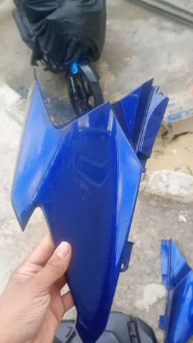 Peças da fan 160 azul 2025 com detalhes