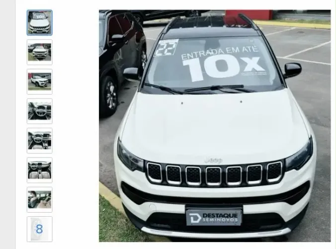 Jeep Compass Limited T270 1.3 TB 4X2 Flex AUT 2022