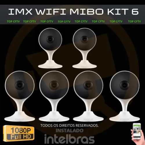 Câmeras wifi mibo intelbras 