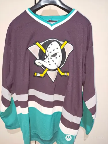 Camisa Hóquei Super Patos Anaheim Mighty Ducks