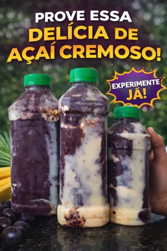 Batidinha de açaí 
