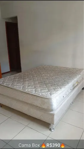 Cama box casal