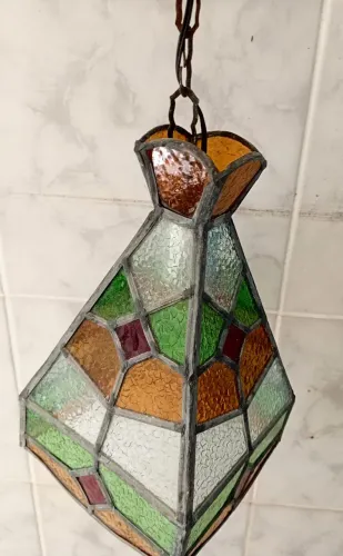 Lustre em vitral