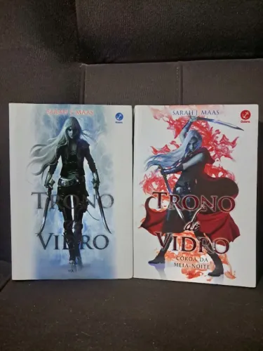 Trono de Vidro 1 e 2, de Sarah J. Maas