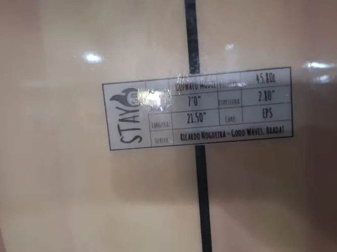 Prancha de Surf 7?0? Midlengh epóxi 45 litros ZERO 