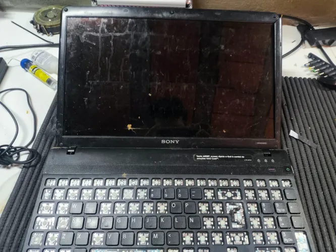 Sony vaio defeito