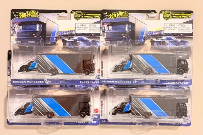 Hot wheels premium audi datsun Lykan sauber-mercedes