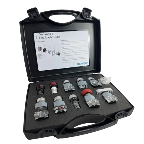 Kit Siemens 3SB7 - Comando Sinalização Industrial
