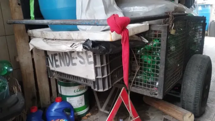 Carroça de reciclagem