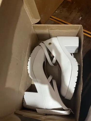 Sapato Branco Novo estilo Boneca