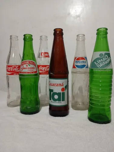 lote de garrafinhas anos 70 e 80