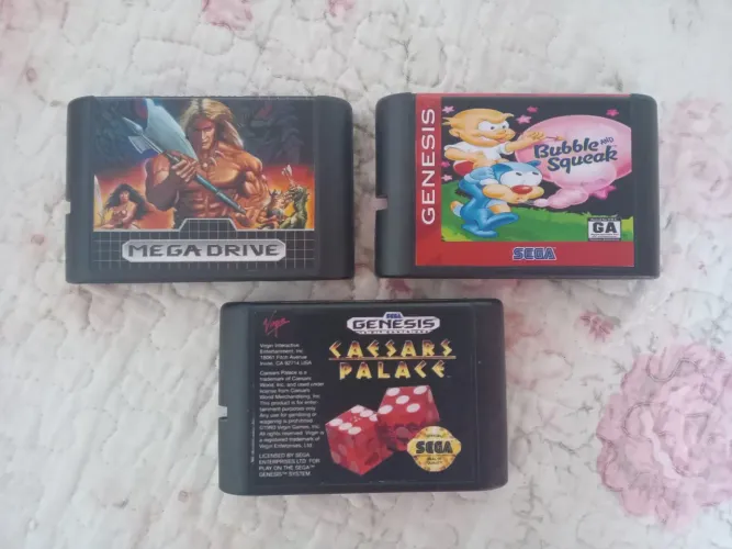 Cartuchos megadrive