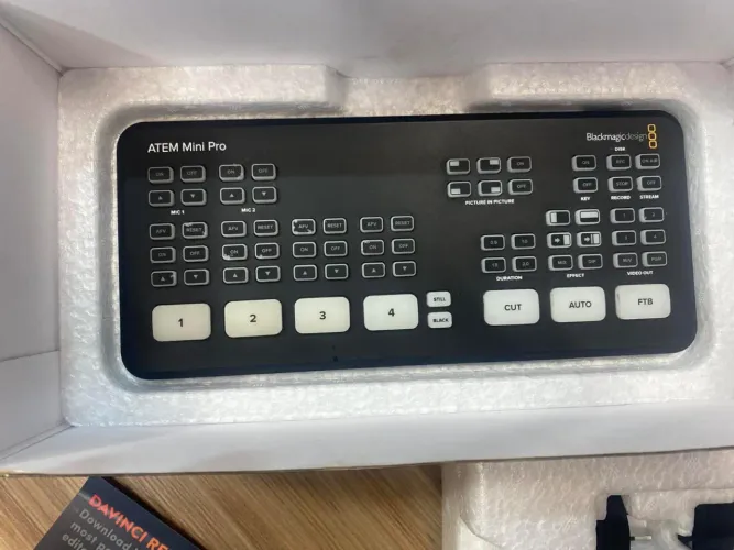 Blackmagic Atem Mini Pro NOVO SEM USO