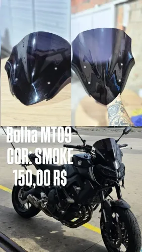 Acessórios Mt09 stop de freio eliminador de rabeta bolha spoilers prolongador 