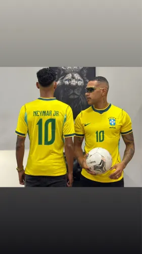 Camisa do Brasil N10 Neymar 