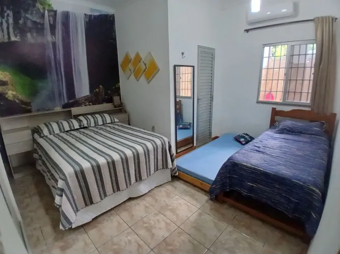 Alugo por temporada Casa mobiliada ao lado nilton lins bairro flores