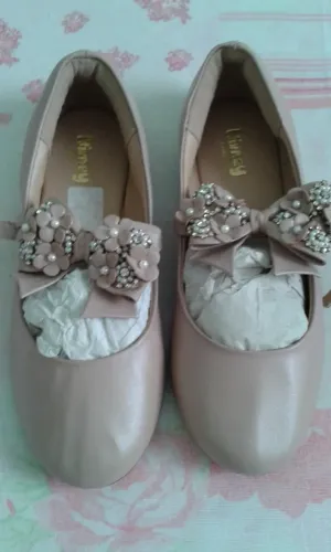 Sapato Infantil Estilo Princesa n° 32