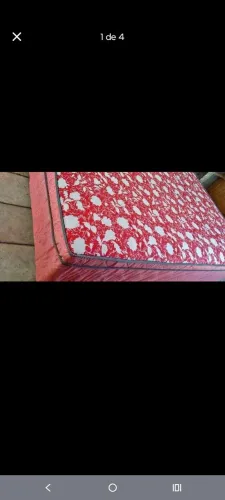 Cama box casal com espuma de 12cm D45 direto de fabrica