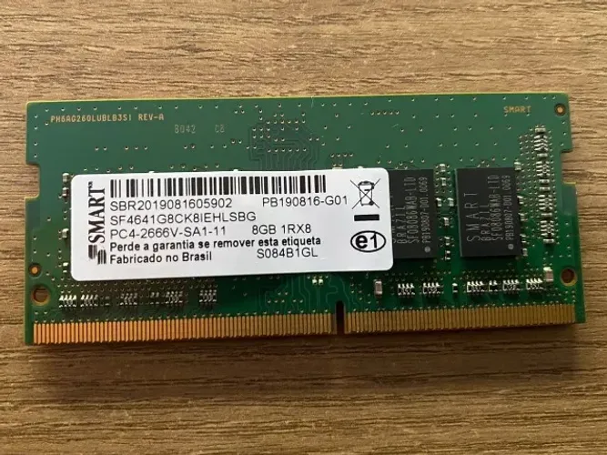Memória DDR4 Notebook 8GB