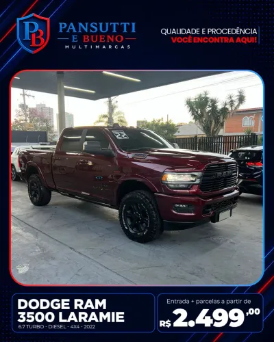 Ram 3500 Laram.6.7 Night Ed.tb CD 4X4 Die. 2022