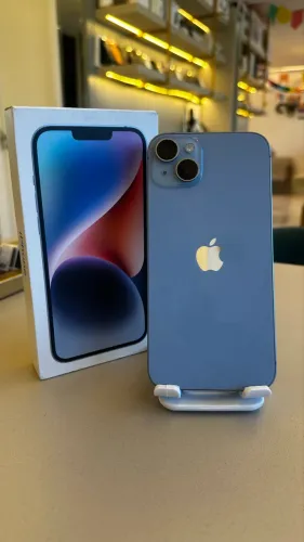 IPHONE 14 PLUS 128GB AZUL SEMINOVO / LOJA FÍSICA 