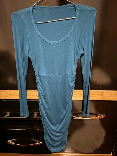 Vestido manga longa shein