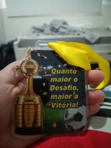 Medalha"QUANTO MAIOR O DESAFIO, MAIOR A VITORIA"