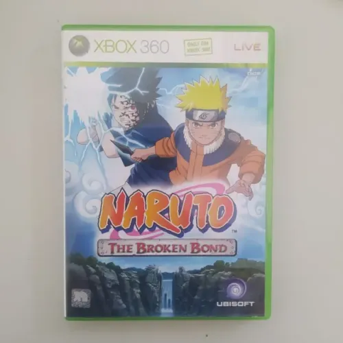 Naruto The Broken Bond XBOX 360 Original Mídia Física Região Livre