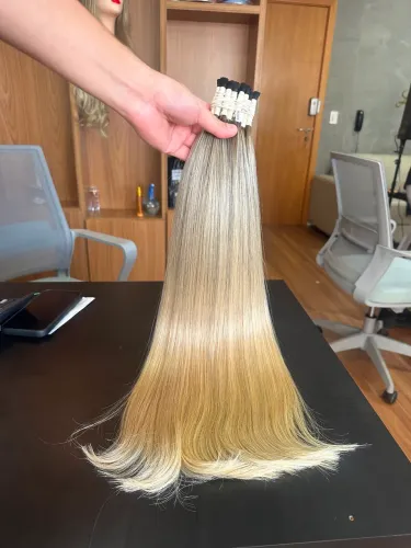 Cabelos Loiros Brasileiros de 60 cm
