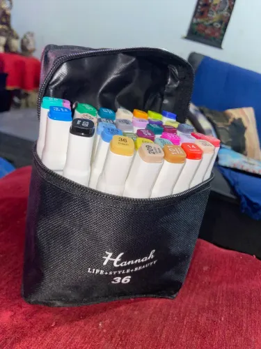 Kit canetinhas com 36 cores