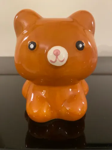 Cofrinho Ursinho porcelana