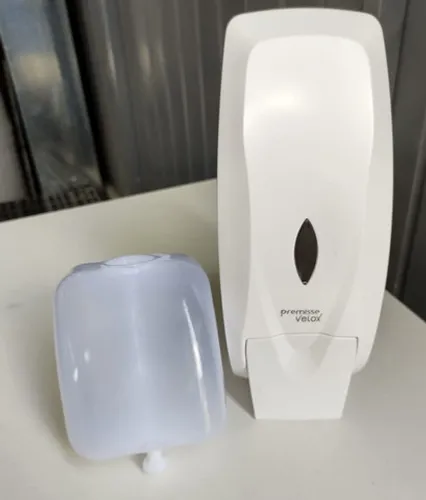 Dispenser e Reservatório Para Sabonete Espuma 800ml - Premisse Possuímos o Sabonete 5L