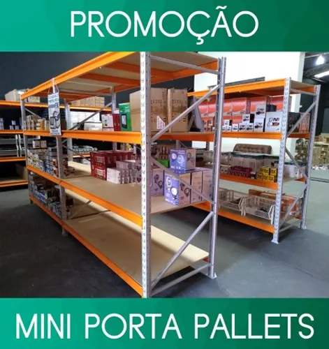 Mini Porta Pallets Novos