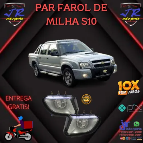 Par Farol de Milha S10 2008