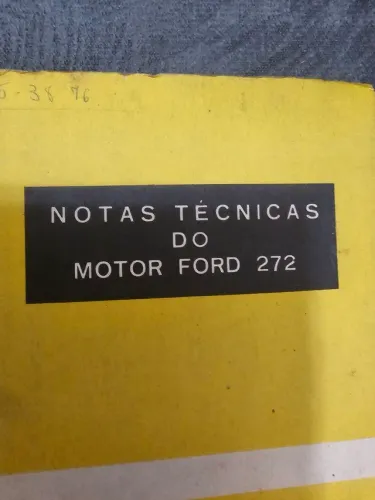 Galaxie f100 motor v8 272 manual técnico motor de epoca