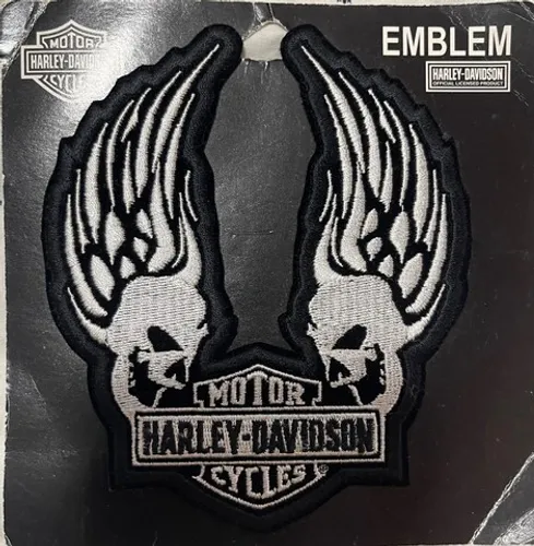 Patch Bordado Original para Jaqueta Harley Davidson