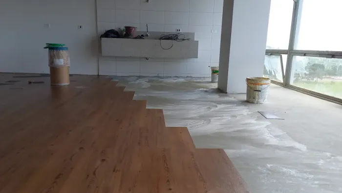 Piso Vinilico e instalação