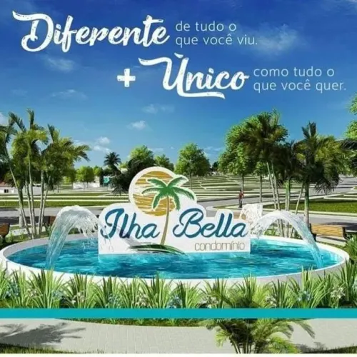 Terreno a venda no Condomínio Ilha Bela no Porto Rico ,Troca por veiculo