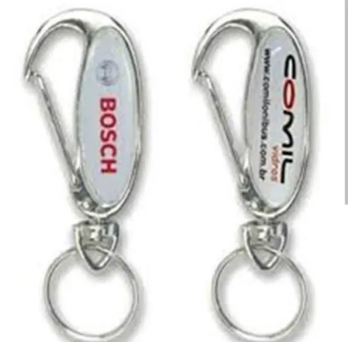 Chaveiros personalizado com sua logo, marca sua mensagem