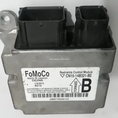 Módulo Airbag Ford Eco Esport 12/15 CN1514b321-BE  (resete)