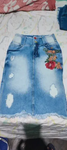 Saia Jeans Nova