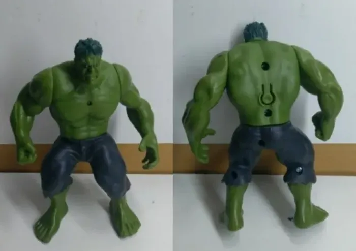 boneco heroi hulk avengers 4 05-7555ruck13cmx10cmV
