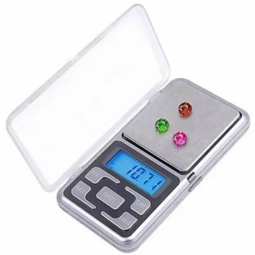 Balança De Bolso Pesa Ate 500gr