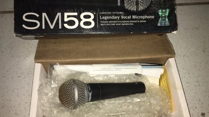 Microfone shure original sm58