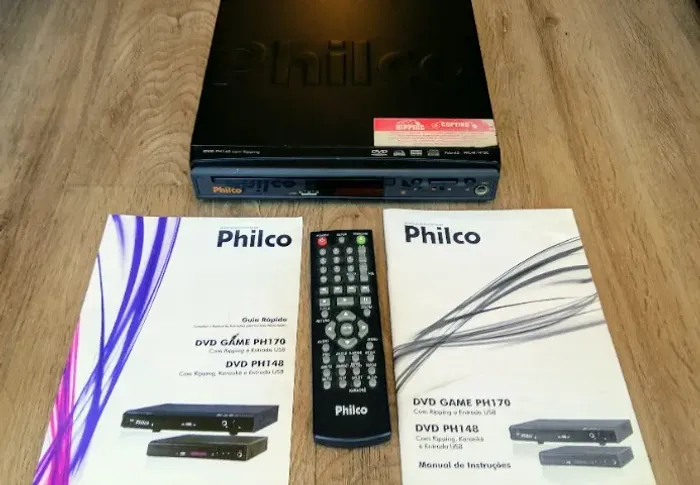 DVD Philco modelo DVD PH148 com ripping 