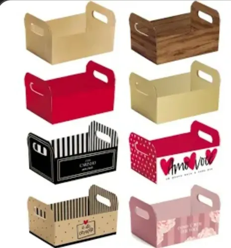 Kit caixas de papelão Cromos (7 unidades)
