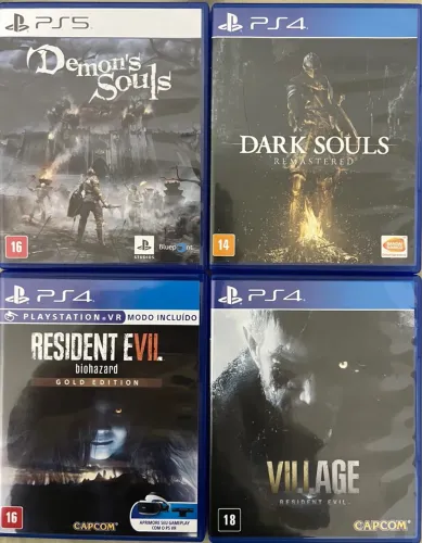 Jogos de PS4 e PS5 pra venda!