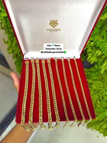 Pulseira de ouro 18k Nova  | Qualidade | Loja física 